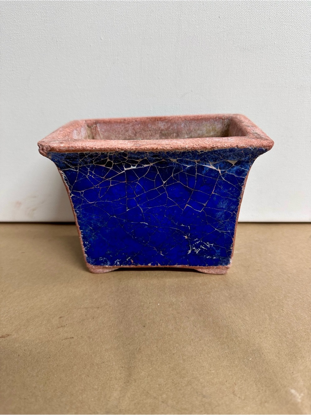 Chinese Lapis Terra container